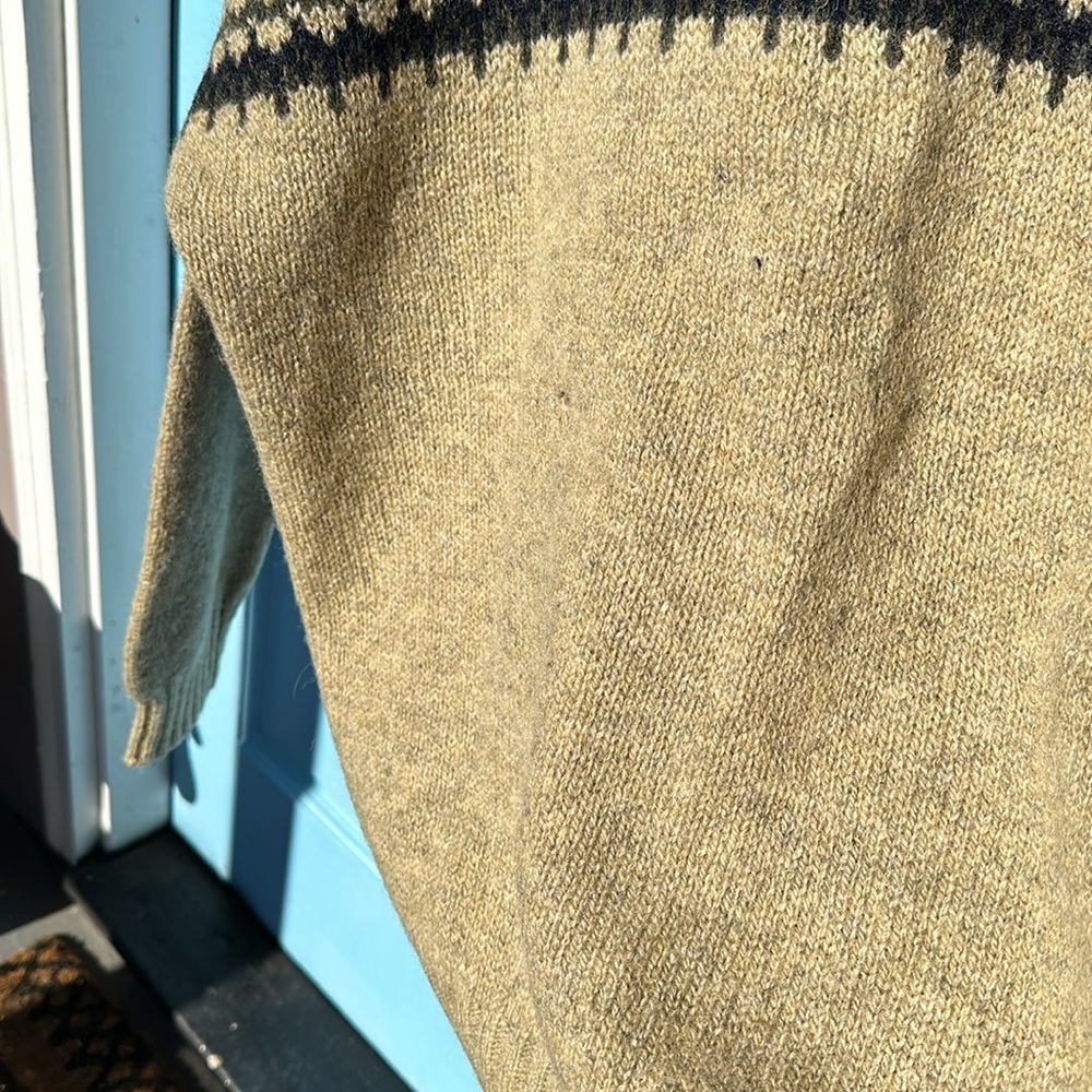 Eddie Bauer Wool Sweater Crewneck Navy size XL - Picture 13 of 14